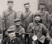 Вещи немецкого солдата ПМВ-ВМВ (трубка, табакерка, карточка).