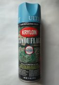 Краска Krylon Camouflage синяя/голубая, матовая