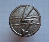 Петличная эмблема войска связи ПНР Польша