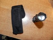 Фонарик CREE Q5 LED + бонус чехол(За Вашу цену старт с 1-й гривны)