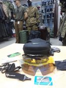 Поляризационные тактические очки с 5-ти линзами RockBross оправа черная
