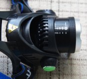 Фонарь на лоб 12V Police 204C-T6(WD296), zoom,2 акб.18650,полный комплект-скидка (1 шт.)