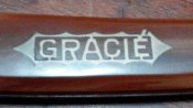 оп. бритва нем. парикмахера 30-40г. Gracie 55 4/8 Grah & Co Solingen wald drgm