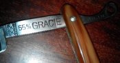 оп. бритва нем. парикмахера 30-40г. Gracie 55 4/8 Grah & Co Solingen wald drgm