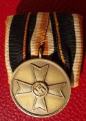 Медаль КВК на одинарной колодке.
