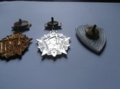 3 пограничных знака 1971 - 1973 года .  КГБ .  СССР .