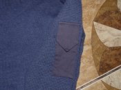 Свитер 100% шерсть Jersey Man's Heavy Blue Grey  голубой ВВС Британия size 74/S/44-46р. №2