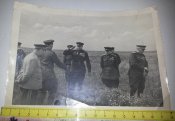 3 фото еще генерал армии Рокоссовский  на передовой 1943г. и награждает 4 ГСС