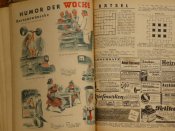 Подшивка карикатур из журнала "Die Woche" за 1943г.