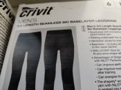 Термобелье Crivit комплект L,Germany.