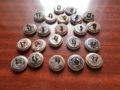 22 пуговицы СА СССР (мосштамп )