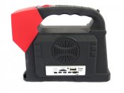 Универсальная походная станция(фонарь1+24SMD,3 лампы,солн. бат,радио,USB,Power bank) YJ-1903T(SY)K (1 шт.)