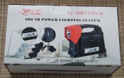 Универсальная походная станция(фонарь1+24SMD,3 лампы,солн. бат,радио,USB,Power bank) YJ-1903T(SY)K (1 шт.)