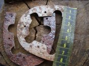 Подковы обувные немецкие большие 8 см