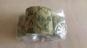 Лента камуфлированная. Grass green camouflage. 1 рулон. Блиц
