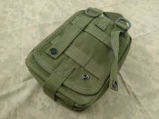 Аптечный быстросъемный подсумок с платформой MOLLE | Олива (1 шт.)