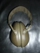 Наушники стрелковые Peltor H61FA (армия Великобритании). Оригинал. Б/у (лот №4)