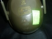 Наушники стрелковые Peltor H61FA (армия Великобритании). Оригинал. Б/у (лот №4)