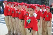 В День партизан и подпольщиков Ксения Береснева вступила в юнармию.jpg
