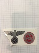 Декаль на каску 43 лот