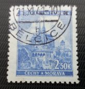 Почтовые марки протектората Богемия и...