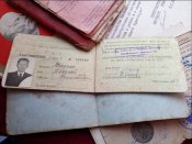 Благодарность И.В. Сталина и медали и доки разные