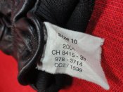Кожаные перчатки армии Великобритании Gloves Combat MK II с утеплителем (Лот№15)