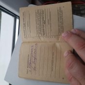 Военный билет красноармейца, 1940 года. Цену снизил!