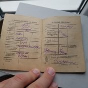 Военный билет красноармейца, 1940 года. Цену снизил!