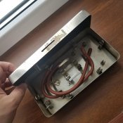 Тубус аппарата прямого переливания крови в полевых условиях. Клеймо Рейхспатента