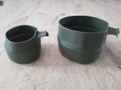 Шведская складная кружка Wildo Fold-A-Cup®, olive 600 ml. Новая.