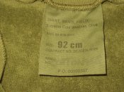 Лот №А1806 Термобелье (поло) Extreme Cold Weather (olive) р.92 cm от 1 грн.