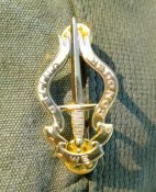 Беретный знак батальон коммандос. Бельгия.