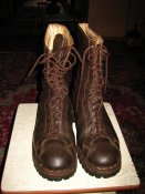 Ботинки итальянских парашютистов (Scarpe militari "Anfibi" da para)ранние
