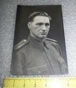фото лейтенант РККА в погонах с отложным воротником 1944г.