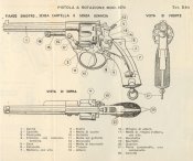 Глизенти-Дельвинь 1874 кавалерийская модель.