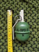 РГД-5 с активным запалом страйкбол (3 шт.)