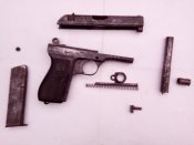 Чешский  пистолет CZ 27  7,65 мм.