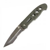 Ніж Mil-Tec One-Hand Tantoo Knife, колір олива. Новий товар.