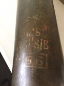 Гильза от снаряда 76мм