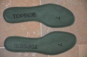 Потоотводящие армейские стельки (Top Side) р.-7