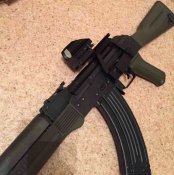 Коллиматорный компактный прицел. Блиц.