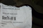 Термобелье армейское Thermal Underwear (комплект) р.-М, ВС Британии