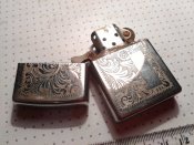 Бензиновая зажыгалка zippo.