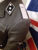 Китель стилизирован под унтерштурмфюрера сс + награда