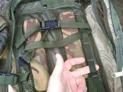 Рюкзак камуфляж оригинал, с 2-мя карманами - Field Pack, DPM, IRR, Transponder AJK. Б/у №3
