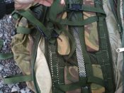 Рюкзак камуфляж оригинал, с 2-мя карманами - Field Pack, DPM, IRR, Transponder AJK. Б/у №3