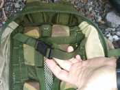 Рюкзак камуфляж оригинал, с 2-мя карманами - Field Pack, DPM, IRR, Transponder AJK. Б/у №3