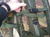 Рюкзак камуфляж оригинал, с 2-мя карманами - Field Pack, DPM, IRR, Transponder AJK. Б/у №3