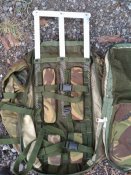 Рюкзак камуфляж оригинал, с 2-мя карманами - Field Pack, DPM, IRR, Transponder AJK. Б/у №3
